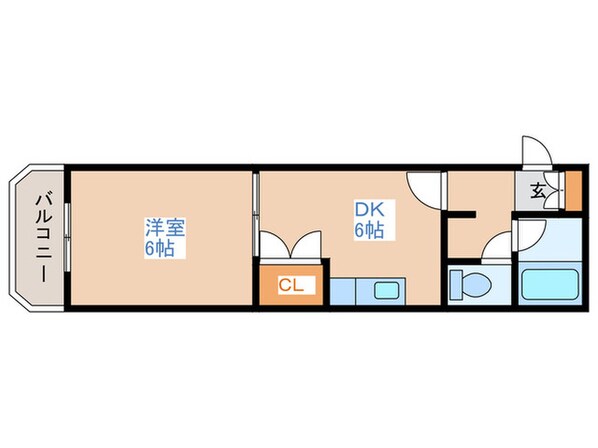 フォレスト天神山の物件間取画像